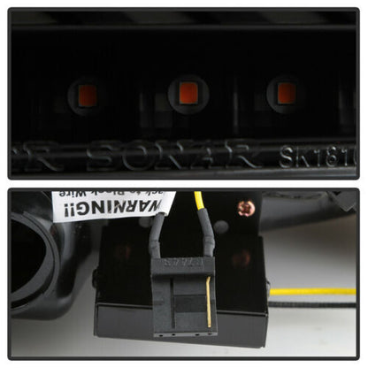 Smoke 3D V2 LED Tail Lights Fit For Mitsubishi Lancer CJ EVO X VRX 2007-2018
