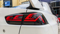 Smoke 3D V3 LED Tail Lights Fit For Mitsubishi Lancer CJ EVO X VRX 2007-2018