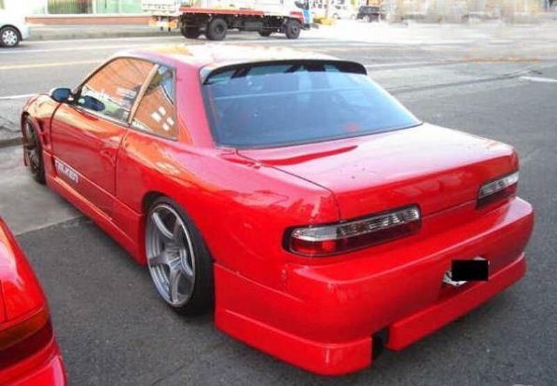 Clear Red Tail Lights Fit For Nissan Silvia S13 DMAX 1989-1994
