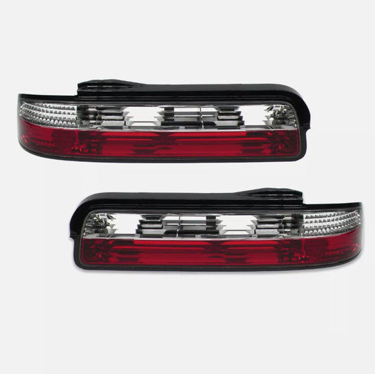 Clear Red Tail Lights Fit For Nissan Silvia S13 DMAX 1989-1994