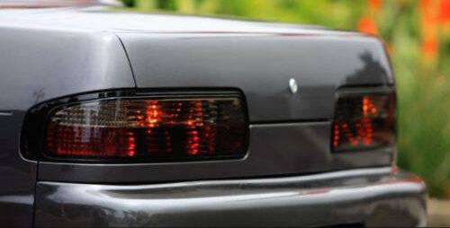Smoke Red Tail Lights Fit For Nissan Silvia S13 DMAX 1989-1994