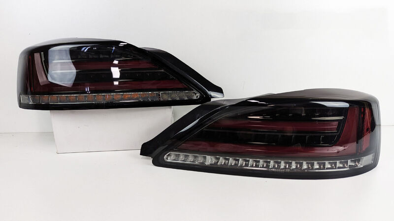 Black Edition Sequential LED Tail Lights Fit For Nissan 200SX S15 Silvia Spec R 1999-2002