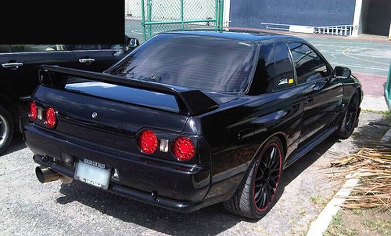 Clear Red LED Tail Lights Fit For Nissan Skyline R32 GTR GTST RB26 1989-1994