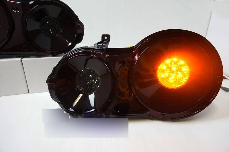 Crystal Eye Smoke Red 3D LED Stripe Bar Tail Lights Fit For Nissan GTR R35 VQ38 2007-2021