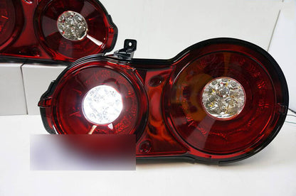 Crystal Eye Clear Red 3D LED Stripe Bar Tail Lights Fit For Nissan GTR R35 VQ38 2007-2021