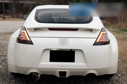 COPLUS Full LED Smoke Sequential Tail Lights Fit For Nissan 370Z 2008-2021
