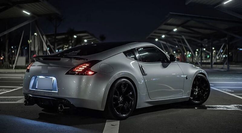 COPLUS Full LED Smoke Sequential Tail Lights Fit For Nissan 370Z 2008-2021