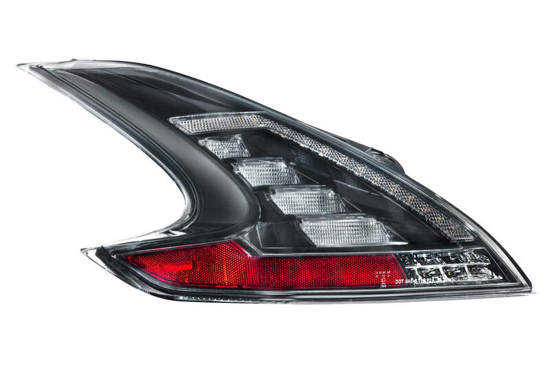 COPLUS Full LED Smoke Sequential Tail Lights Fit For Nissan 370Z 2008-2021