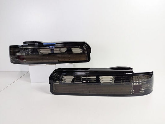 Smoke LED Tail Lights Fit For Nissan Silvia S13 DMAX 1989-1994