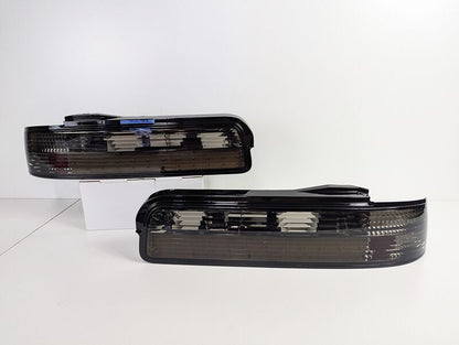 Smoke LED Tail Lights Fit For Nissan Silvia S13 DMAX 1989-1994