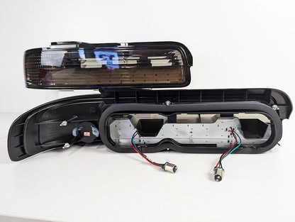 Smoke LED Tail Lights Fit For Nissan Silvia S13 DMAX 1989-1994