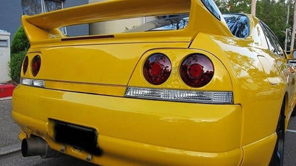Smoke Red LED Tail Lights Fit For Nissan Skyline R33 GTR GTST Coupe 1995-1998