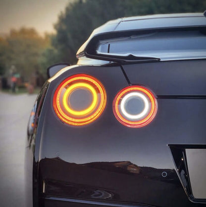 HRS Smoke 3D LED Taillights Fit For Nissan GTR R35 – The Elite Series 2007-2024