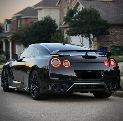 HRS Smoke 3D LED Taillights Fit For Nissan GTR R35 – The Elite Series 2007-2024