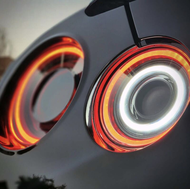 HRS Smoke 3D LED Taillights Fit For Nissan GTR R35 – The Elite Series 2007-2024