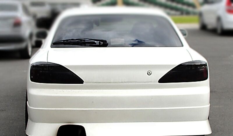 DMAX Smoke Red LED Taillights Fit For Nissan Silvia S15 200SX Spec R 1999-2002