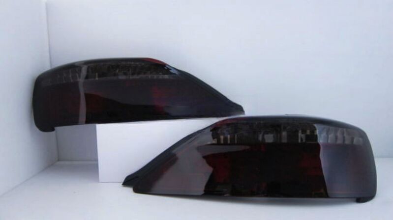 DMAX Smoke Red LED Taillights Fit For Nissan Silvia S15 200SX Spec R 1999-2002