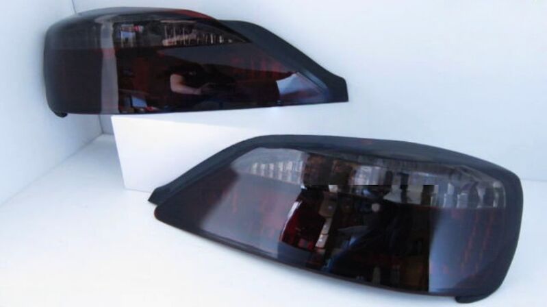 DMAX Smoke Red LED Taillights Fit For Nissan Silvia S15 200SX Spec R 1999-2002