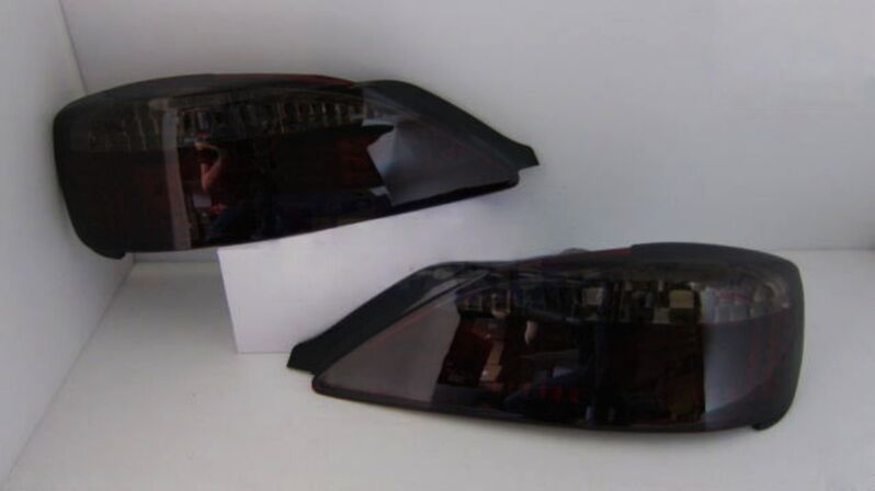 DMAX Smoke Red Taillights Fit For Nissan Silvia S15 200SX Spec R 1999-2002