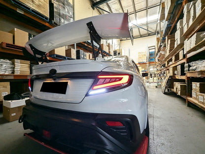 V2 Black LED Dynamic Tail Lights Fit For Subaru WRX VB 2022-2024