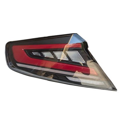 V2 Black Red LED Dynamic Tail Lights Fit For Subaru WRX VB 2022-2024