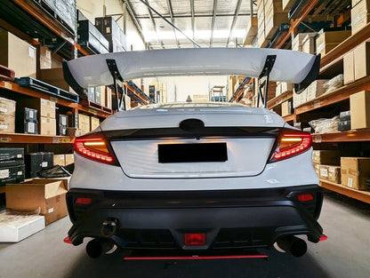 V3 Black Edition Dragon Scale LED Dynamic Tail Light Fit For Subaru WRX VB 2022-2024