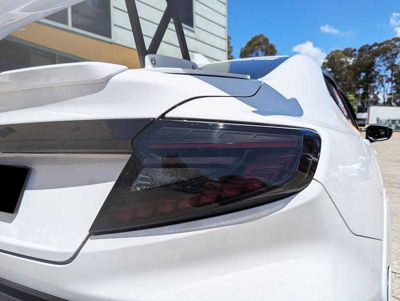 V3 Black Edition Dragon Scale LED Dynamic Tail Light Fit For Subaru WRX VB 2022-2024