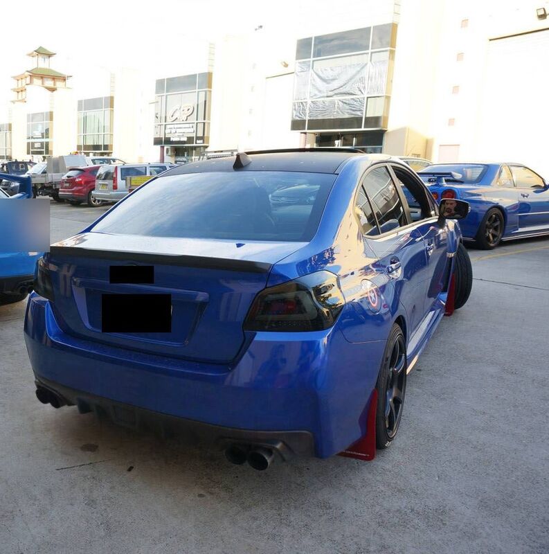 V1 Smoke Full LED Tail Lights Dynamic Fit For Subaru WRX STI VA 2015-2021