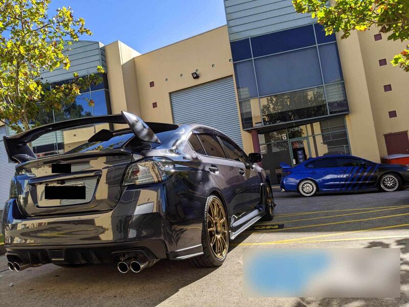 V4 Smoke LED Dynamic Tail Lights Fit For Subaru WRX STI VA 2015-2021