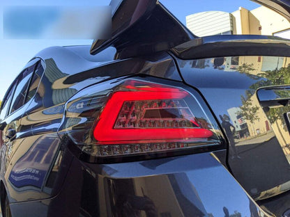 V4 Smoke LED Dynamic Tail Lights Fit For Subaru WRX STI VA 2015-2021