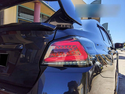 V4 Smoke LED Dynamic Tail Lights Fit For Subaru WRX STI VA 2015-2021