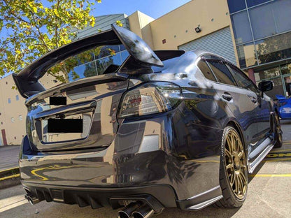 V4 Smoke LED Dynamic Tail Lights Fit For Subaru WRX STI VA 2015-2021