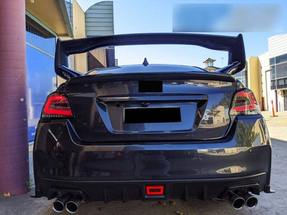 V4 Smoke LED Dynamic Tail Lights Fit For Subaru WRX STI VA 2015-2021