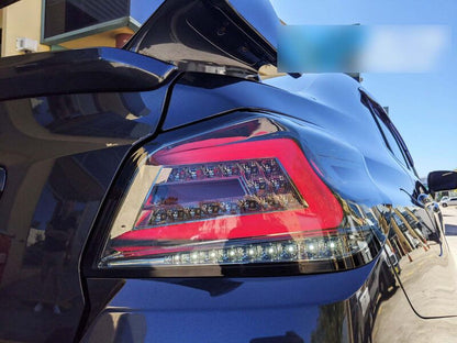 V4 Smoke LED Dynamic Tail Lights Fit For Subaru WRX STI VA 2015-2021