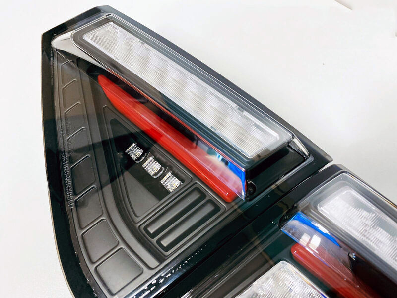 Black (Red Bar) LED Tail Lights Dynamic Signal Fit For Subaru Impreza WRX RS STI Hatchback 2008-2013