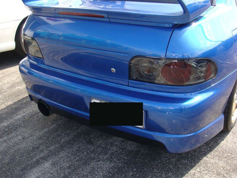 Smoked Altezza Tail Lights Fit For Subaru Impreza Sedan GC8 RX WRX STI 1992-2000