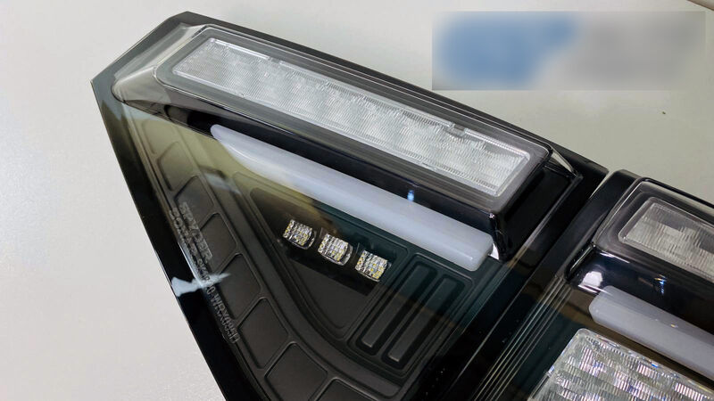 Black 3D LED Tail Light Dynamic Signal Fit For Subaru Impreza WRX RS STI Hatchback 2008-2013