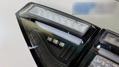 Black 3D LED Tail Light Dynamic Signal Fit For Subaru Impreza WRX RS STI Hatchback 2008-2013