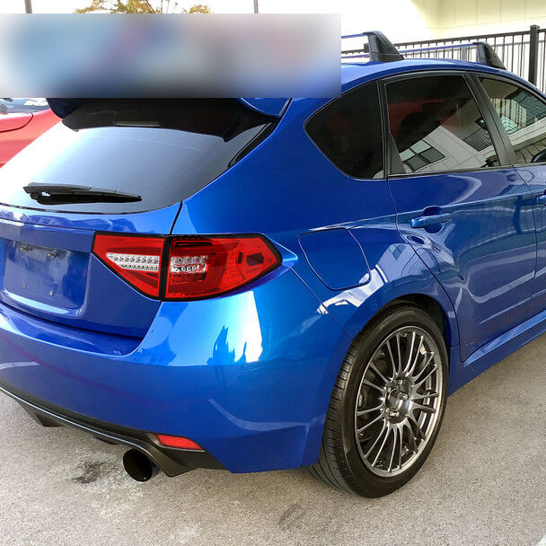 Spec D Smoke 3D LED Tail Light Dynamic Signal Fit For Subaru Impreza G3 WRX RS STI Hatchback