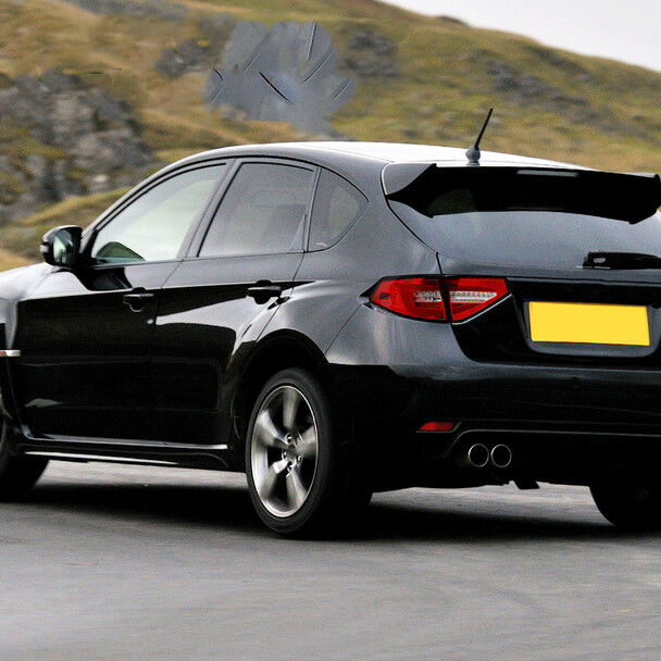 Spec D Smoke 3D LED Tail Light Dynamic Signal Fit For Subaru Impreza G3 WRX RS STI Hatchback