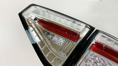Clear (Red Bar) LED 3D Dynamic Indicator Tail Lights Fit For Subaru Impreza WRX RS STI 2008-2013