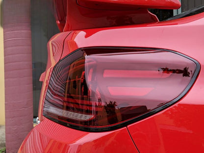Clear Red Full LED V3 Dynamic Indicator LED Tail Lights Fit For Subaru WRX STI VA 2015-2021