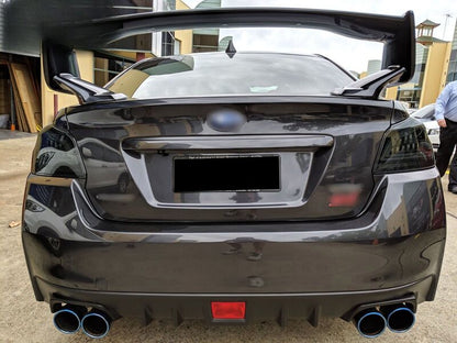 Smoke Full LED V3 Dynamic Indicator LED Tail Lights Fit For Subaru WRX STI VA 2015-2021