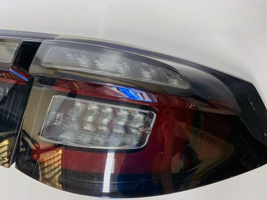 Black Edition R Dynamic Indicator LED Taillight Fit For Subaru Impreza WRX RS STI Hatchback