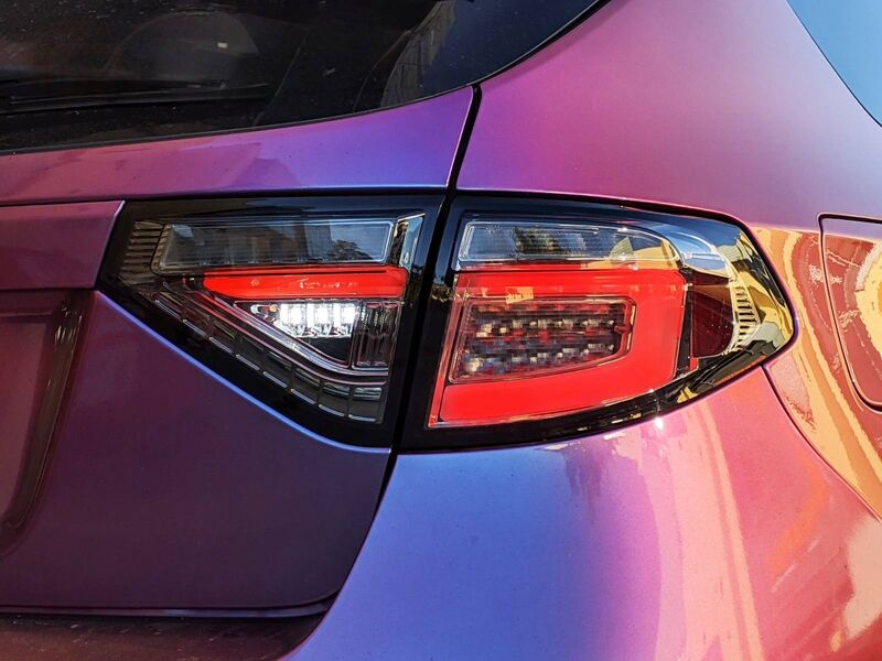 3D Dynamic Indicator Smoke LED Tail Light Fit For Subaru Impreza WRX STI Hatchback G3 2008-2013
