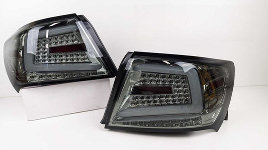 Spec D Smoke LED Taillights Dynamic Signal Fit For Subaru Impreza WRX STI G3 4D 2008-2013