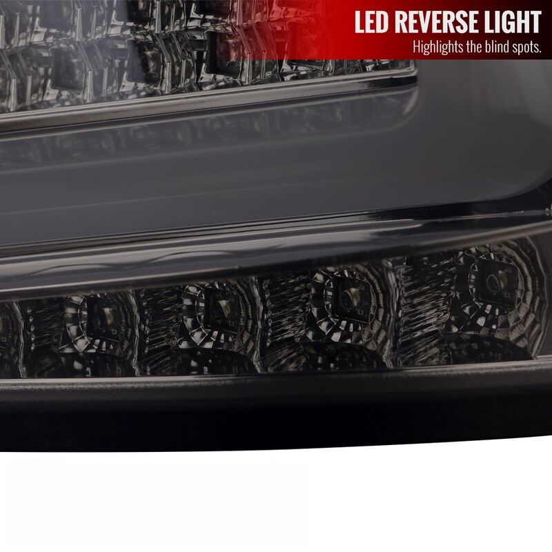 Spec D Smoke LED Taillights Dynamic Signal Fit For Subaru Impreza WRX STI G3 4D 2008-2013