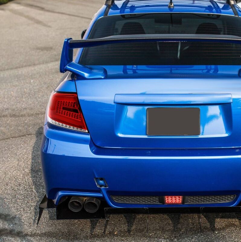 Spec D Clear Red LED Taillights Fit For Subaru Impreza WRX STI G3 4D 2008-2013