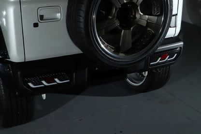 3D Black Full LED Sequential Indicator Tail Lights Fit For Suzuki Jimny 2018-2024