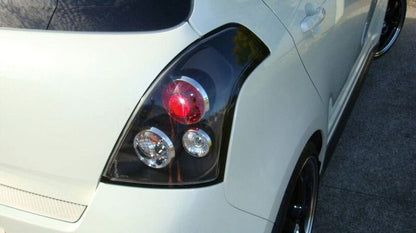 Black Altezza Tail Lights Fit For Suzuki Swift Hatchback 2004-2006